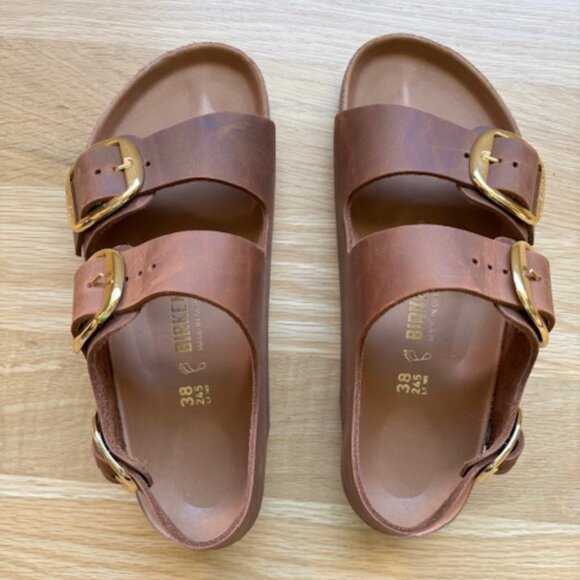 Birkenstock Milano Big Buckle Sandal - Picture 1 of 7